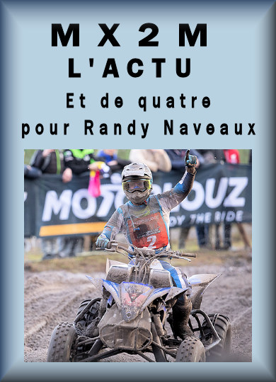 MX2M l'actu, Randy Naveaux vainqueur à Saint-Léger de Balson
